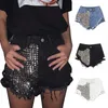 Active Shorts Ladies Casual Fashion Trend Seksowne spodnie dżinselowe dla kobiet podarte legginsy kombinezon