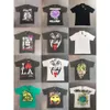 Hellstar Tshirt Yaz Moda Erkek Kadın Tasarımcıları T Shirt Uzun Üstler Pamuk Tshirts Giyim Polos Kısa Kol Hellstars Giysileri Flyword123