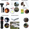 Survival Gear Kit, 21 in 1 Survival Gear en uitrusting, Cool Top Gadgets Kerst Verjaardagscadeaus voor mannen Papa Hem Man Vriendje Tiener Jongen Camping Vissen Jagen