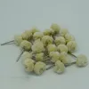 attrezzature 100PCS Spazzola per filo di cotone montata Ruota per lucidatura Gambo da 2,35 mm per Dremel Rotay