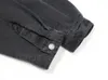 Męska kurtka designerka kurtki męskie bluzy dżins płaszcz metalowa etykieta koszula dżinsowa kurtka damskie kurtki dżinsowe guziki litery jesienne kurtki dżinsy