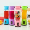 Electric Juicer Portable 4 Blender Rechargeable USB Fruit Vegetable Tools Personal Blender 380ml Outdoor Juicers