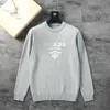 Swater bluza z kapturem męski projektant Allover List Quality Technlety Swetery Wydrukowano Otton Knit Crewneck Mężczyźni Kobiety List Paris Sportsła Więcej stylów Wybierz 40