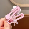 Haaraccessoires 3 stks bloeipuckbill clips geschenken voor meisje vrouwen buigen cartoon barettes Koreaanse stijl haarspelden