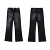 Herren-Jeans, farbige Designer-Jeans, Schlagjeans, High-Street-Mopping-Hosen mit geradem Bein für Herren und Damen