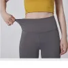 Capris Lulu Lady Yoga Sports and Leisure Bellbottoms Highwaist Pants Bezpłatna wysyłka Promocja Lycra Fabric ma oryginalne logo