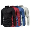 Polos pour hommes Chemise d'automne Anti-fer Hommes Doux Formel Respirant Top Grande affaire anti-rides pour l'interview