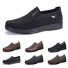 new fashion classic spring and autumn summer shoes men's shoes low top shoes business soft sole slippers flat sole men's shoes mesh-1