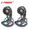 Bike Derailleurs LTWOO UT 105 Bicycle Ceramic Bearing Carbon Fiber Jockey Pulley Wheel Set Rear Guide Ultegra / DURA ACE