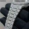 SuperClone Ap Diamond Diamonds Watch Pass Test Mouvement à quartz vvs Iced Out Sapphire G7O4 2023Montre-bracelet 2023 Nouvelle montre squelette Ston Qualité supérieure Sortie mécanique