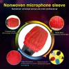 Accessoires 800PCS COUVERTURE DE MICROPHONNEMENTS DIRECLABLE BONDEMENT MICROPHONE POUR KTV Studio Karaoke (Couleurs mixtes)