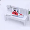 Schlüsselanhänger Lanyards Großhandel Designer Mini Sile Sneaker Schlüsselanhänger Männer Frauen Kinder Schlüsselanhänger Geschenk Schuhe Handtasche Kette Basketballschuh Dro Dhogw