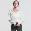 Активные рубашки, сексуальные спортивные халаты с капюшоном, женские топы для тренажерного зала и фитнеса, быстросохнущие дышащие длинные рукава для бега, Ropa Deportiva Mujer Yoga