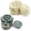 Dryers Skull Tattoo Ink Cup Holder 7 Holes Ink Cap Cup Holder for Tattoo Supplies Free Shipping