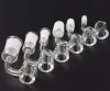 New XL Flat Top Quartz Banger Nail With 4mm Thick 20mm OD 10mm 14mm 18mm Joint 45 90 Degrees Domeless Quartz Nail ZZ