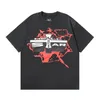 T-shirt Hellstar Shirt Designer Hommes Polo Femmes Été Hommes Chemises T-shirt respirant Haute Qualité Mode T-shirt Streetwear Pirnt Hip Hop Coton À Manches Courtes