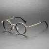 Sonnenbrille Titan Rahmen Designer Marke Vintage Mode Luxus Frauen Männer Brillen Rahmen Brillen Brillen-Rahmen Objektiv To64