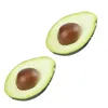 Feestdecoratie 2 stuks Kunstmatige Avocado Model Simulatie Voedsel Speelgoed Thuis Desktop Fruit Ornament