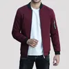 Męskie kurtki cienkie kurtki 2024 Casual Fashion Solid Men Men Klasyczne męskie płaszcze baseballowe Spring Autumn Men Mens Duże rozmiary ubrania