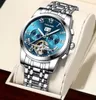 Tevise Mechanical Watch for Man Classic Business Design Watches Wrist Mens Fashion Luxury 240220