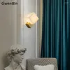 Wall Lamp Creative Marble Mount Bedroom Bedside Living Room Home Loft Decor Lighting Fixture Spanish Designed Lights Sconce