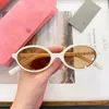 Sunglasses Designer Sunglasses For Women Oval Vegan Flat Lenses Reading Glass With Box Top Quality For Outting Reading