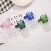 Custom Quality Glass Tobacco Bowl 14mm 18mm Male Joint Handle Slide Bowl Piece Smoking Accessories For Bongs Water Pipes