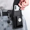 Vintage lederen heuptas mobiele telefoon holster heren riem tas telefoon zakje portemonnee telefoon geval