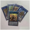 Yu-Gi-Oh Cr Series Blue-Eys White Dragon/The Creator God Of Light Horakhty Классическая коллекционная карточка для настольных игр Неоригинальная G220311 Dhvdt
