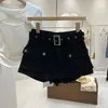 Shorts pour femmes Bleu Denim Cargo Mode Streetwear Y2k Casual Harajuku Coréen Vintage Taille Haute Jeans 2000s Vêtements 2024