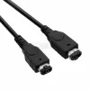 Cabos 100 pçs/lote Preto 1.2M 2 Player para GBA GBASP Link Cable Cord para Nintendo GameBoy SP