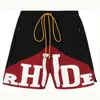mens designer shorts new sport rhude shorts Cropped pants Off the shelves of sports, outdoor casual street shorts Classic Beach Fashion Casual Street Hip Hop Couples
