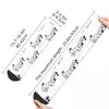 Men's Socks Asterix And Obelix Dogmatix Ideafix Dog Harajuku Sweat Absorbing Stockings All Season Accessories For Unisex