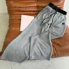 Cordon de serrage femmes pantalons de survêtement pantalons rayés de luxe concepteur décontracté pantalon quotidien pantalon