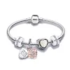Bracelets offre spéciale 100% véritable 925 en argent Sterling pan Bracelet pour les femmes ajustement Original fête des mères breloques Bracelet bricolage qualité bijoux