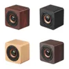 Wireless Subwoofer Bass Powerf Sound Bar Music For Smartphone Laptop Portable Speakers Wooden Game Music Bluetooth Speaker