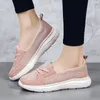 Scarpe da corsa da donna Comfort Traspirante Piatto Solido Color crema Rosa Nero Scarpe da ginnastica da donna Sneakers sportive Taglia 36-40 GAI