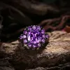 Ringar Letmexc Highend Gold Diamond and Gem Ring Customization Custom Sapphire Ring smycken