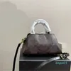 Saco preto de couro das mulheres crossbody designer saco letras completas zippy moda na moda hanbag vida diária commuter elegante