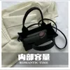 Women Small Square Bag 2023 New Simple and Versatile Casual Handbag Fashion Popular Felt Oneshoulder Messenger Bag