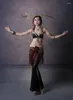 Stage Wear Tribal Belly Dance Belt Outfits Bra Pants Hip Scarf Clothing