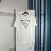 Verão PRA TEES Casual Homens Mulheres S Carta Solta Impresso Mangas Curtas Best Selling Joker Preto e Branco Casal Camiseta Tamanho S-Xxxxxl # Ad Flyword123