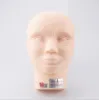 Accesories Rubber Practice Training Head Eyelash Extension Cosmetology Mannequin Doll Face Head For Eyelashes Makeup Practice Model