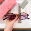 Sunglasses Designer Sunglasses For Women Oval Vegan Flat Lenses Reading Glass With Box Top Quality For Outting Reading