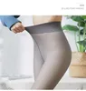 Chaussettes en Nylon pour femmes, collants à haute élasticité, bas longs extensibles, mode médias, Lingerie Sexy serrée, automne hiver