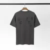 Designer Galleries Tee Depts T-shirts Man Dames Tees inkt splash graffiti letters losse korte mouwen ronde hals kleding JTV0