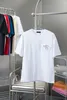 Plus-Tees-Poloshirts für Herren. Rundhalsausschnitt, bestickte und bedruckte Sommerkleidung im Polar-Stil mit reiner Street-Baumwolle 2225y