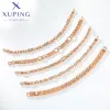 Браслеты Xuping Jewelry Новое поступление Модные браслеты Группа Медный сплав Позолоченные Модные браслеты-подвески для женщин Любовь Подарок на день рождения