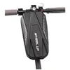 Sac de vélo vélo vélo avant cadre supérieur sac vtt EVA coque rigide haute capacité Scooter électrique avant Pack 2L 3L #3B261323T