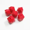 Necklaces Wholesale 12mm 420pcs/bag, 20mm 105pcs/bag, Acrylic Solid Faceted Cube Beads for Fashion Jewelry